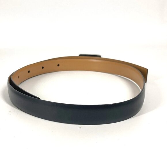 LOEWE Logo buckle belt Leather Black - Picture 10 of 10